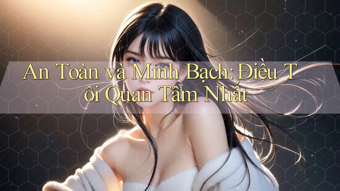 An Toàn và Minh Bạch: Điều Tôi Quan Tâm Nhất An Toàn và Minh Bạch: Điều Tôi Quan Tâm Nhất