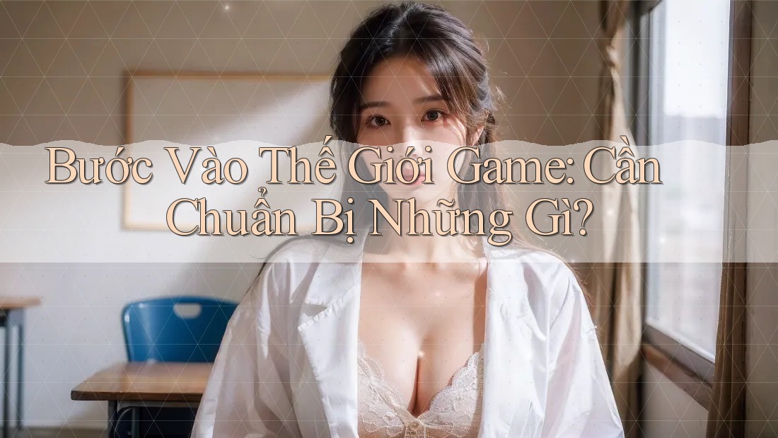 Bước Vào Thế Giới Game: Cần Chuẩn Bị Những Gì?