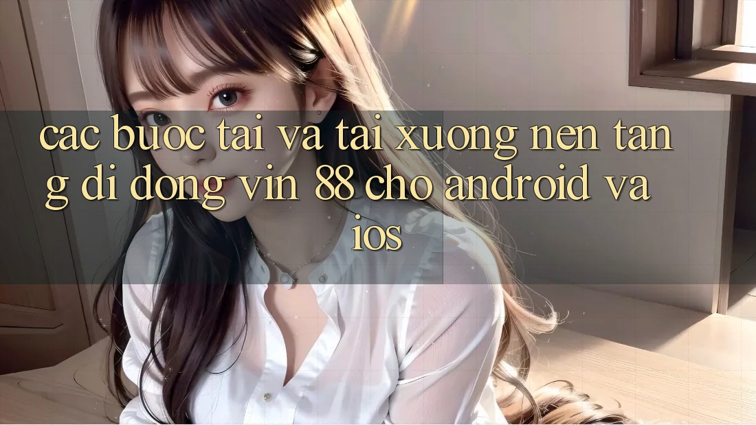 Các bước Tải Và Tải xuống Nền tảng di động Vin 88 Cho Android Và iOS Các bước Tải Và Tải xuống Nền tảng di động Vin 88 Cho Android Và iOS