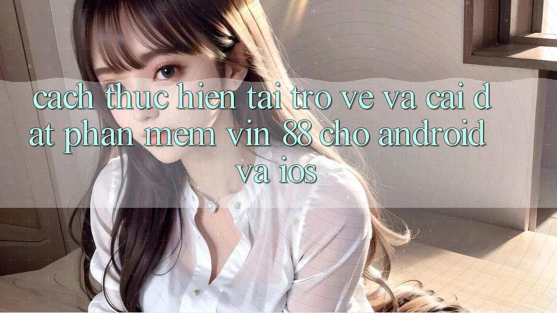 Cách thực hiện Tải trở về Và Cài Đặt Phần mềm Vin 88 Cho Android Và iOS
