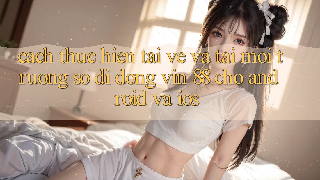 Cách thực hiện Tải về Và Tải Môi trường số di động Vin 88 Cho Android Và iOS