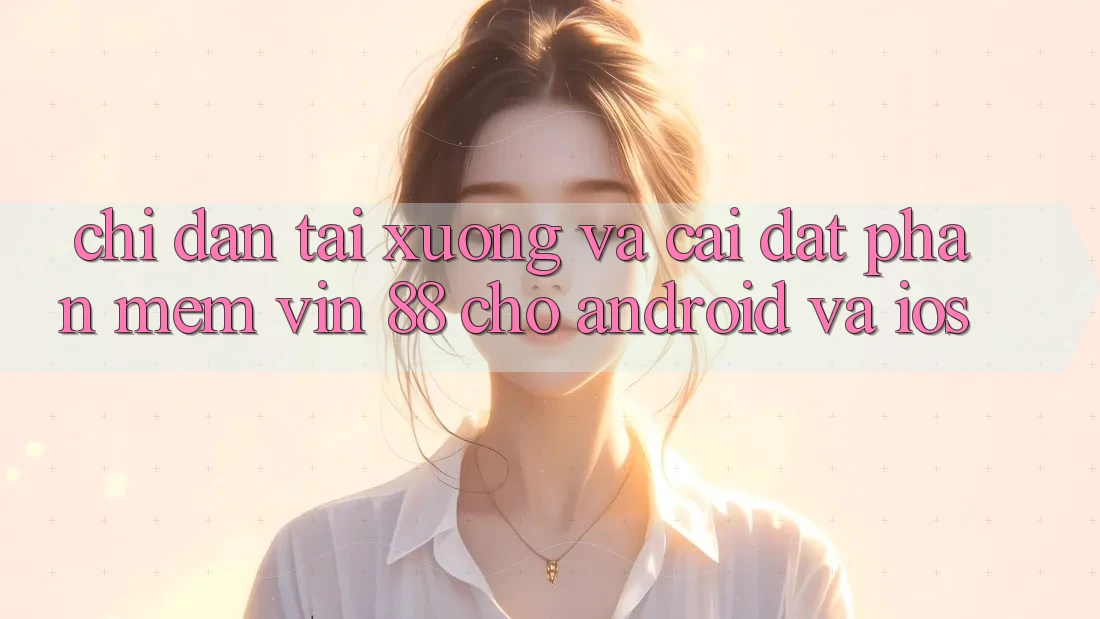 Chỉ dẫn Tải xuống Và Cài Đặt Phần mềm Vin 88 Cho Android Và iOS