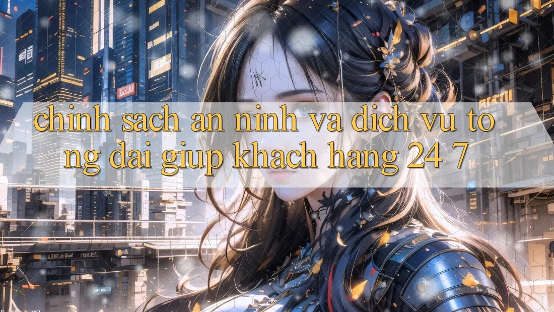 Chính Sách An ninh Và Dịch Vụ Tổng đài giúp Khách Hàng 24/7