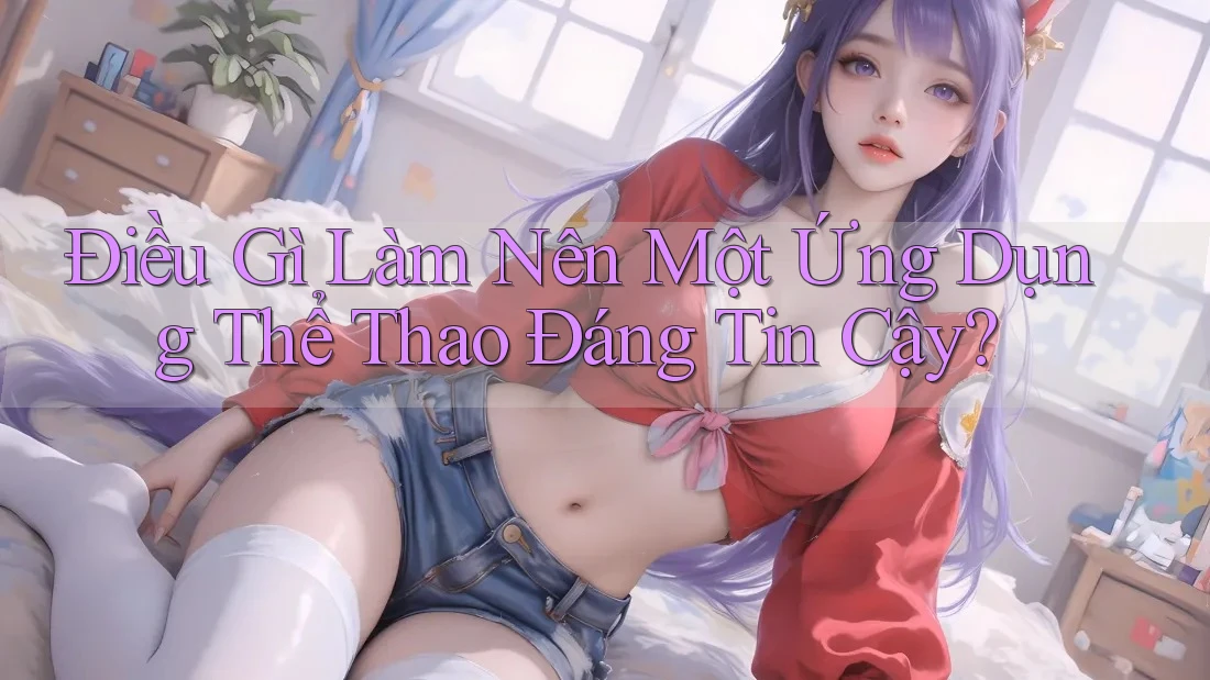 Điều Gì Làm Nên Một Ứng Dụng Thể Thao Đáng Tin Cậy? Điều Gì Làm Nên Một Ứng Dụng Thể Thao Đáng Tin Cậy?
