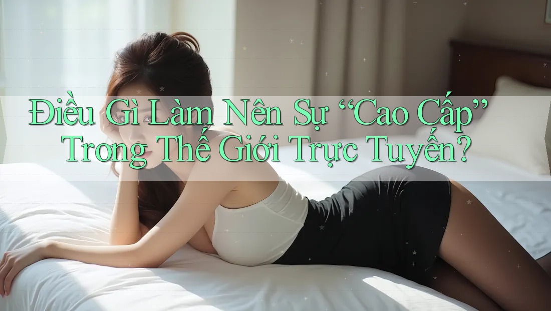 Điều Gì Làm Nên Sự “Cao Cấp” Trong Thế Giới Trực Tuyến? Điều Gì Làm Nên Sự “Cao Cấp” Trong Thế Giới Trực Tuyến?