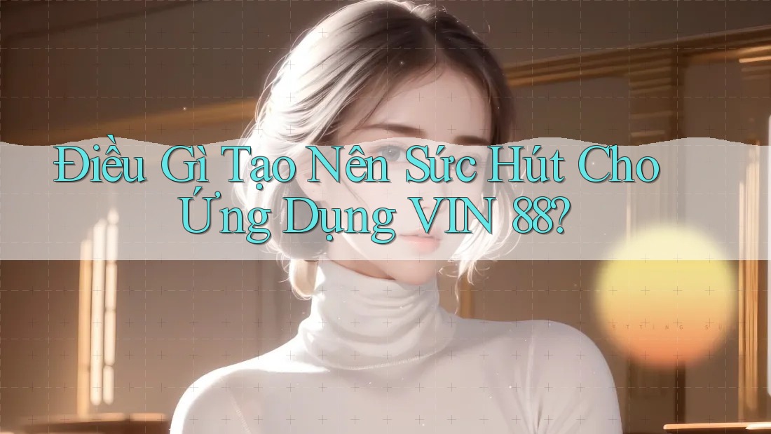 Điều Gì Tạo Nên Sức Hút Cho Ứng Dụng VIN 88? Điều Gì Tạo Nên Sức Hút Cho Ứng Dụng VIN 88?