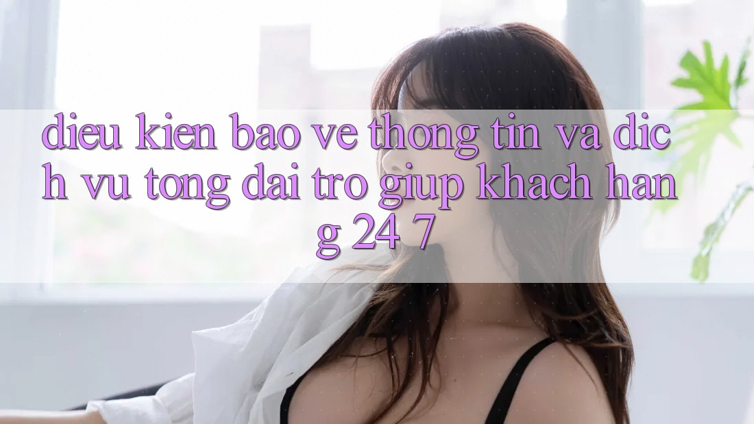 Điều kiện Bảo vệ thông tin Và Dịch Vụ Tổng đài trợ giúp Khách Hàng 24/7 Điều kiện Bảo vệ thông tin Và Dịch Vụ Tổng đài trợ giúp Khách Hàng 24/7