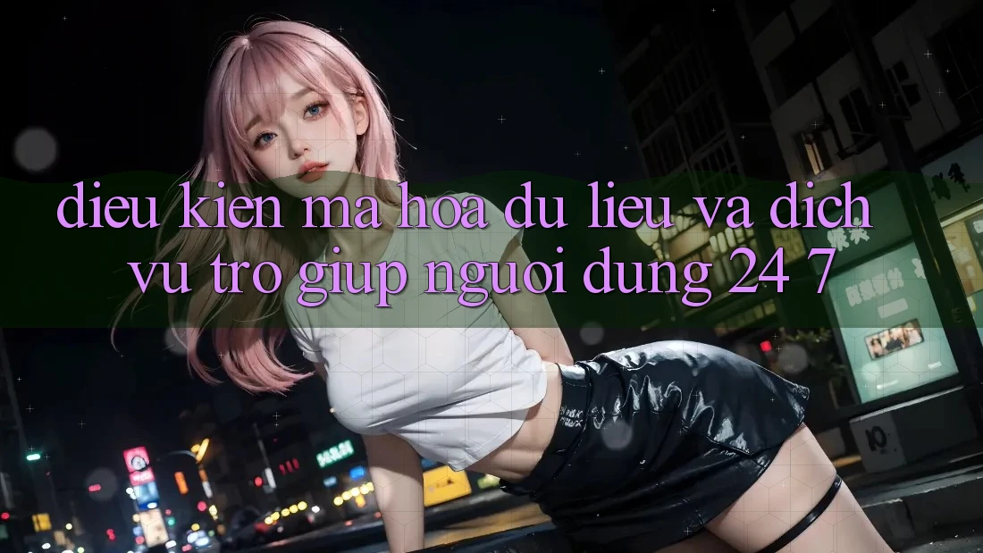 Điều kiện Mã hóa dữ liệu Và Dịch Vụ Trợ giúp Người dùng 24/7 Điều kiện Mã hóa dữ liệu Và Dịch Vụ Trợ giúp Người dùng 24/7