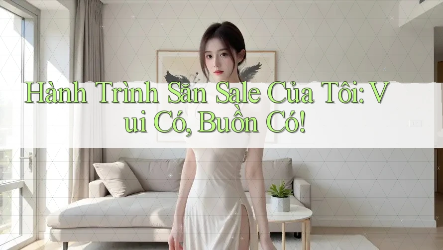 Hành Trình Săn Sale Của Tôi: Vui Có, Buồn Có! Hành Trình Săn Sale Của Tôi: Vui Có, Buồn Có!