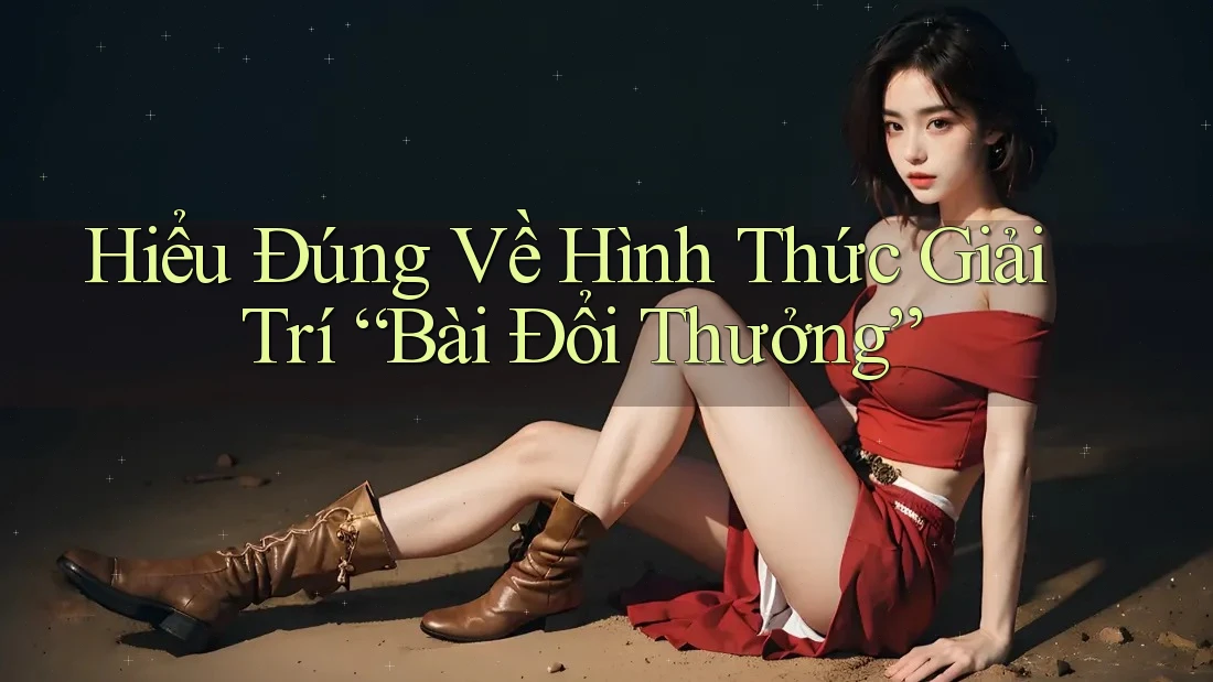 Hiểu Đúng Về Hình Thức Giải Trí “Bài Đổi Thưởng” Hiểu Đúng Về Hình Thức Giải Trí “Bài Đổi Thưởng”