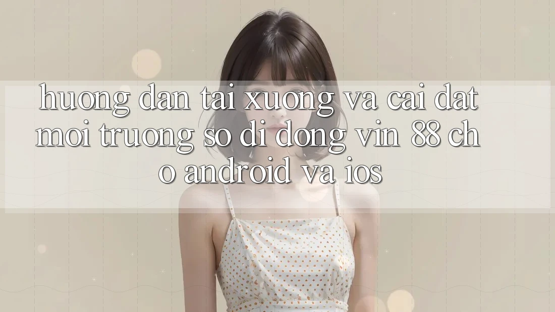 Hướng Dẫn Tải xuống Và Cài Đặt Môi trường số di động Vin 88 Cho Android Và iOS Hướng Dẫn Tải xuống Và Cài Đặt Môi trường số di động Vin 88 Cho Android Và iOS