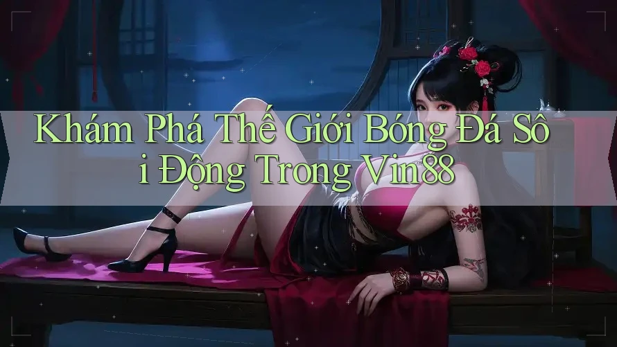 Khám Phá Thế Giới Bóng Đá Sôi Động Trong Vin88