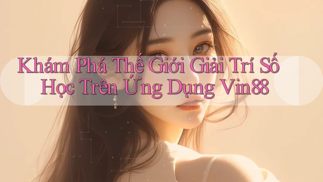 Khám Phá Thế Giới Giải Trí Số Học Trên Ứng Dụng Vin88 Khám Phá Thế Giới Giải Trí Số Học Trên Ứng Dụng Vin88