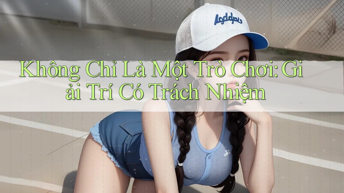 Không Chỉ Là Một Trò Chơi: Giải Trí Có Trách Nhiệm Không Chỉ Là Một Trò Chơi: Giải Trí Có Trách Nhiệm