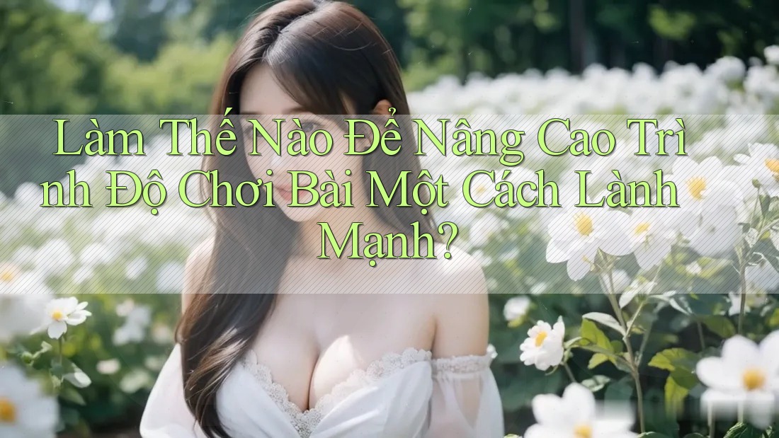 Làm Thế Nào Để Nâng Cao Trình Độ Chơi Bài Một Cách Lành Mạnh? Làm Thế Nào Để Nâng Cao Trình Độ Chơi Bài Một Cách Lành Mạnh?
