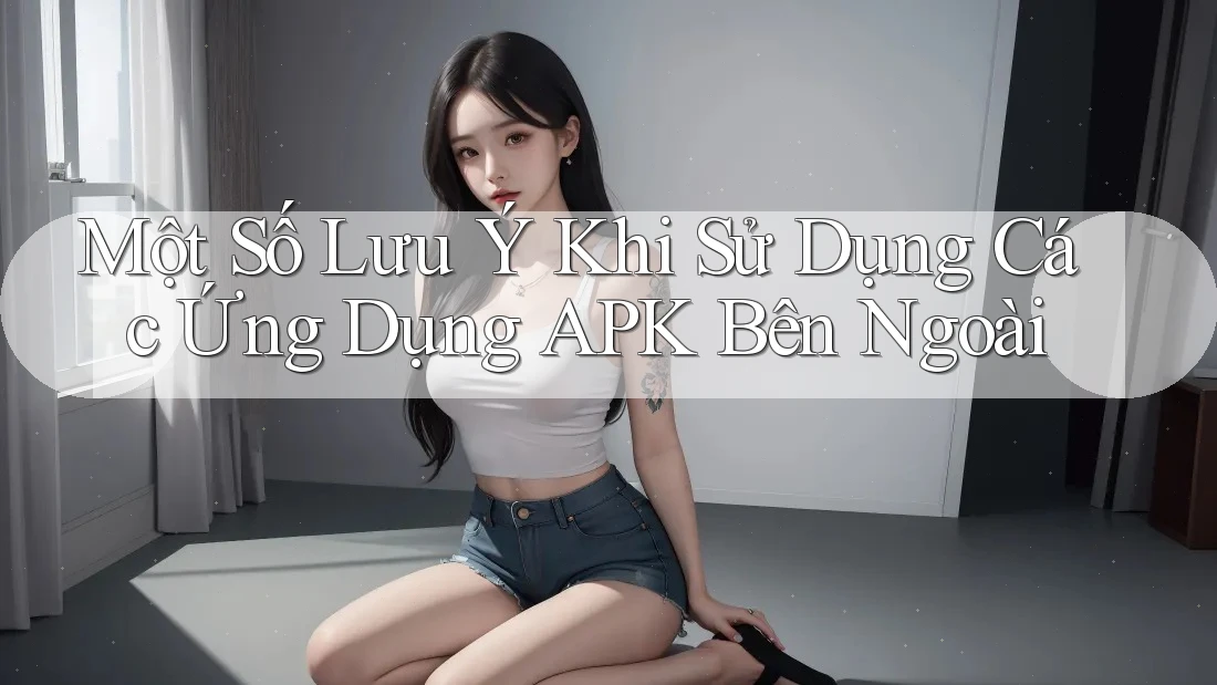 Một Số Lưu Ý Khi Sử Dụng Các Ứng Dụng APK Bên Ngoài