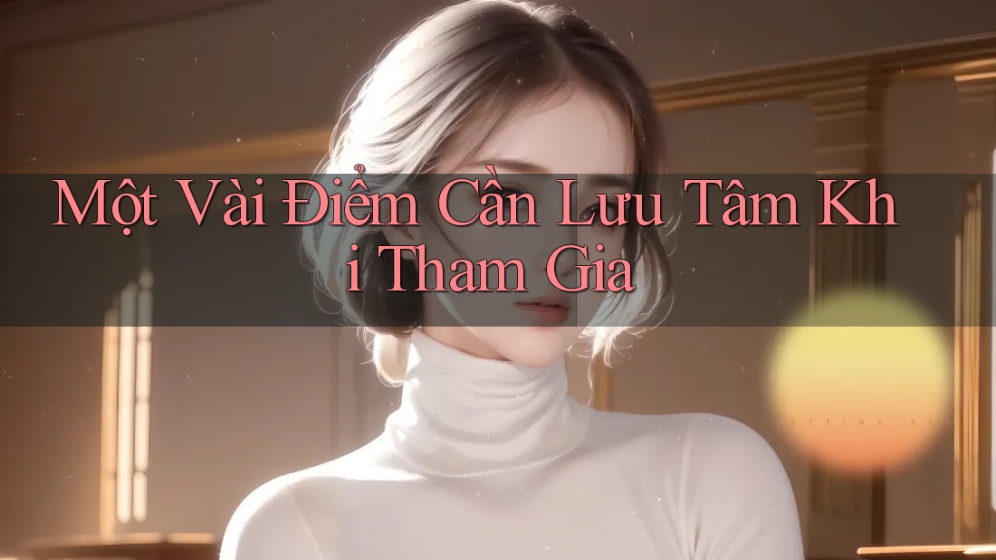Một Vài Điểm Cần Lưu Tâm Khi Tham Gia Một Vài Điểm Cần Lưu Tâm Khi Tham Gia