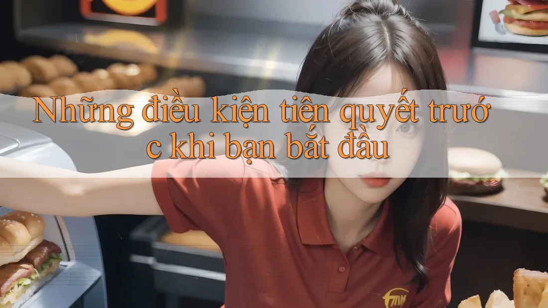 Những điều kiện tiên quyết trước khi bạn bắt đầu