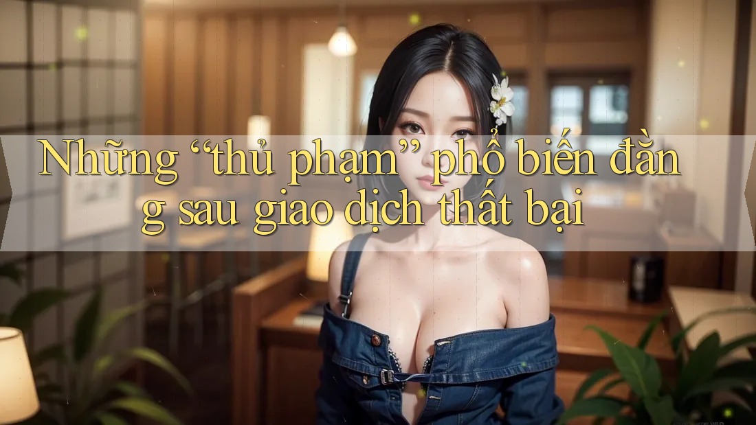 Những “thủ phạm” phổ biến đằng sau giao dịch thất bại Những “thủ phạm” phổ biến đằng sau giao dịch thất bại