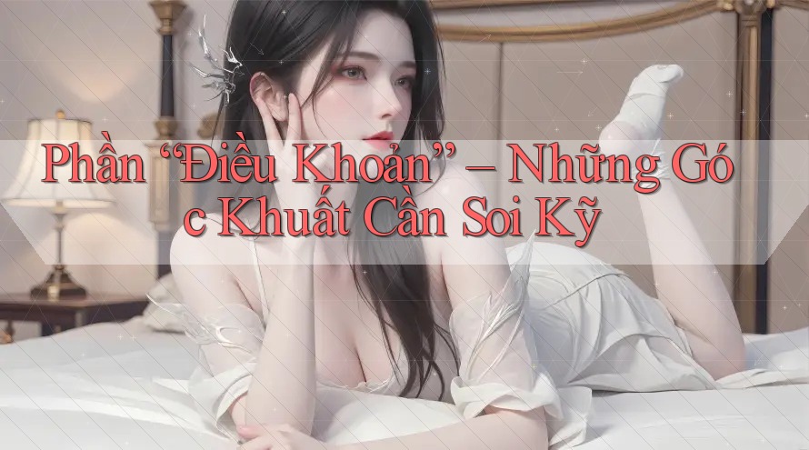 Phần “Điều Khoản” – Những Góc Khuất Cần Soi Kỹ Phần “Điều Khoản” – Những Góc Khuất Cần Soi Kỹ