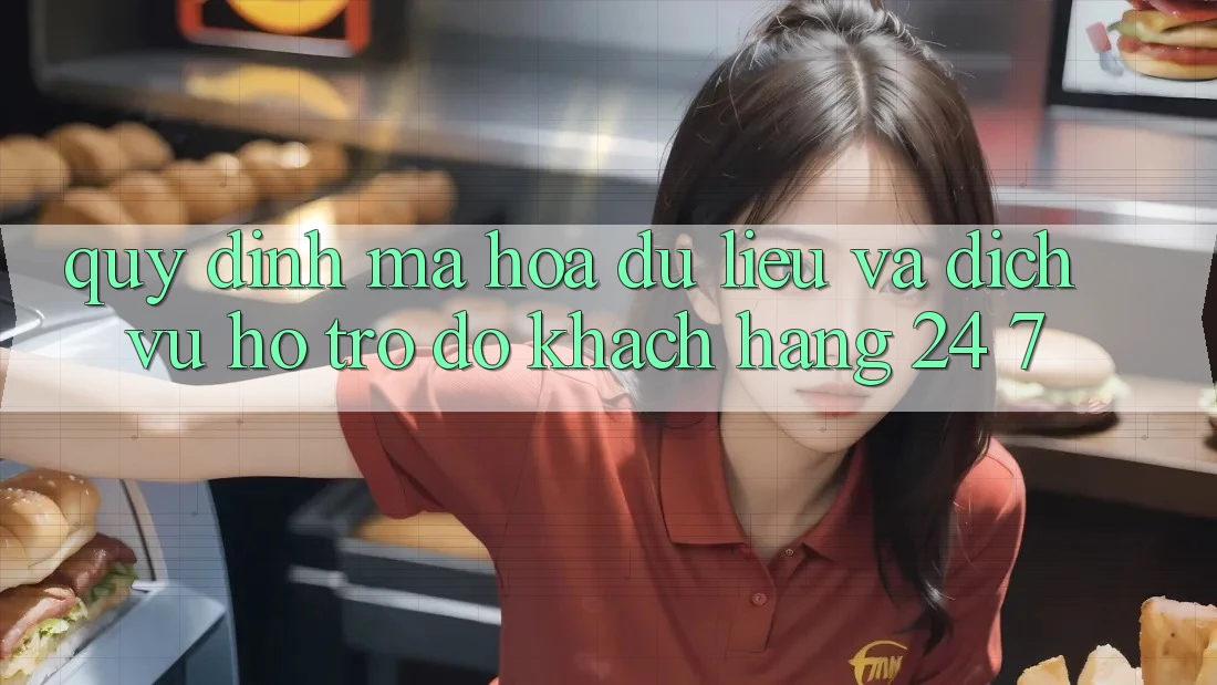 Quy định Mã hóa dữ liệu Và Dịch Vụ Hỗ trợ đỡ Khách Hàng 24/7