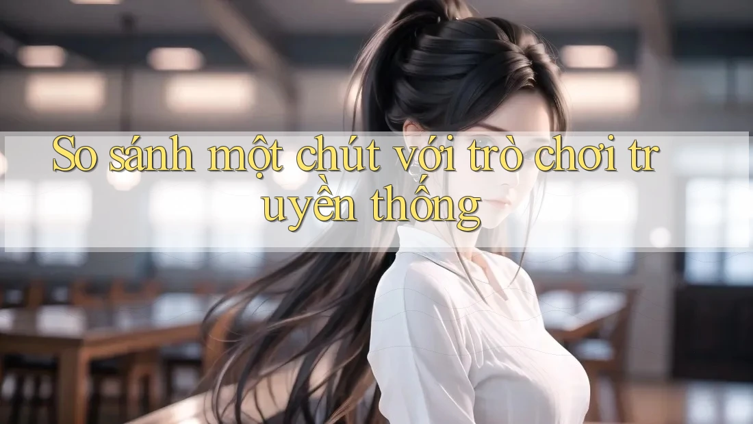 So sánh một chút với trò chơi truyền thống So sánh một chút với trò chơi truyền thống