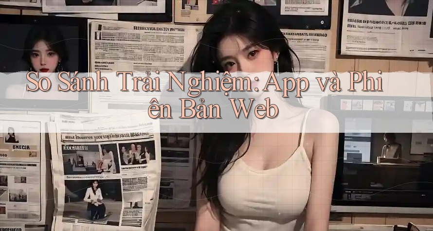 So Sánh Trải Nghiệm: App và Phiên Bản Web So Sánh Trải Nghiệm: App và Phiên Bản Web