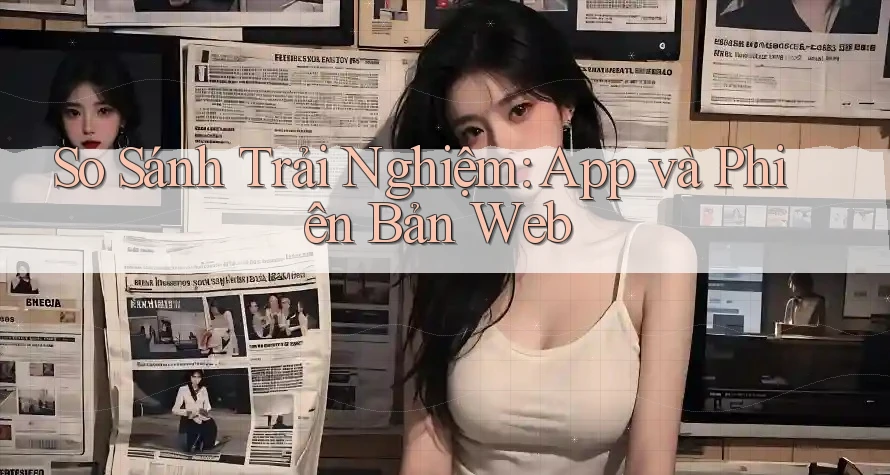 So Sánh Trải Nghiệm: App và Phiên Bản Web So Sánh Trải Nghiệm: App và Phiên Bản Web