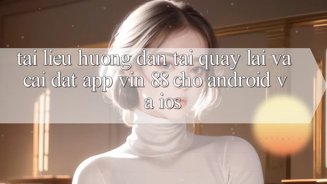Tài liệu hướng dẫn Tải quay lại Và Cài Đặt App Vin 88 Cho Android Và iOS