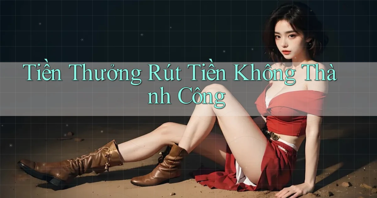 Tiền thưởng Rút tiền không thành công