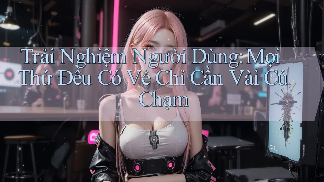 Trải Nghiệm Người Dùng: Mọi Thứ Đều Có Vẻ Chỉ Cần Vài Cú Chạm Trải Nghiệm Người Dùng: Mọi Thứ Đều Có Vẻ Chỉ Cần Vài Cú Chạm