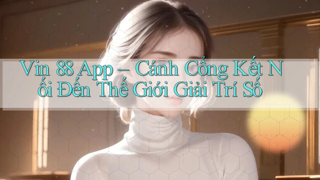 Vin 88 App – Cánh Cổng Kết Nối Đến Thế Giới Giải Trí Số Vin 88 App – Cánh Cổng Kết Nối Đến Thế Giới Giải Trí Số