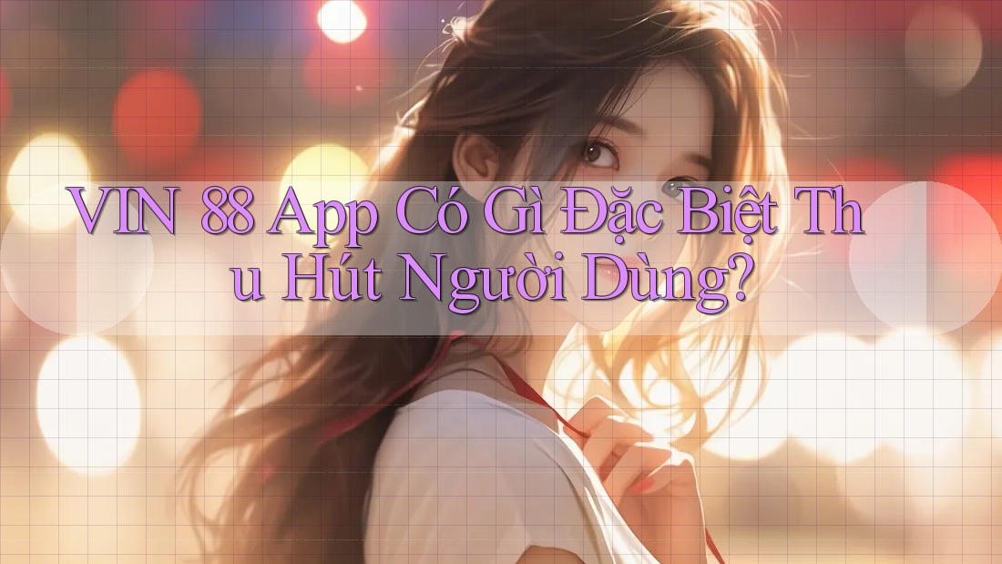 VIN 88 App Có Gì Đặc Biệt Thu Hút Người Dùng? VIN 88 App Có Gì Đặc Biệt Thu Hút Người Dùng?
