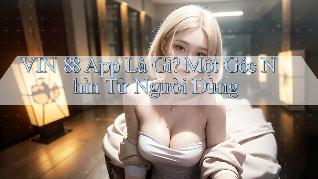 VIN 88 App Là Gì? Một Góc Nhìn Từ Người Dùng VIN 88 App Là Gì? Một Góc Nhìn Từ Người Dùng