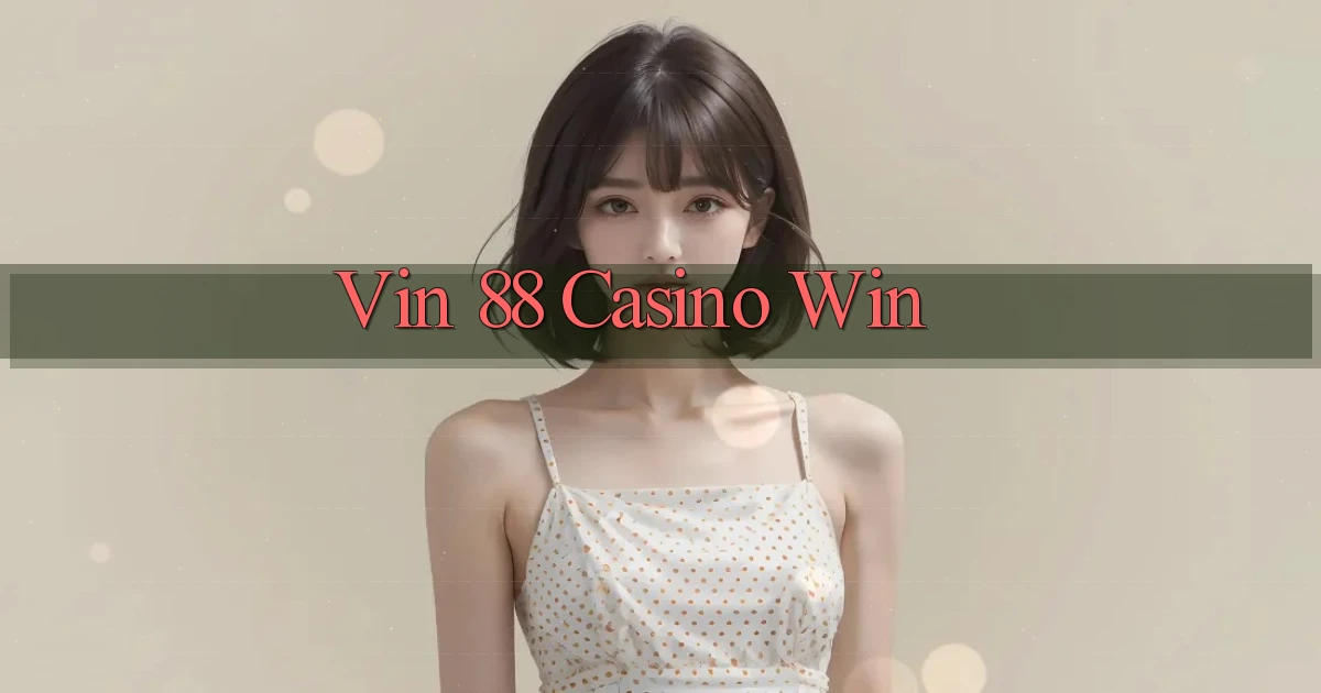 vin 88 casino win