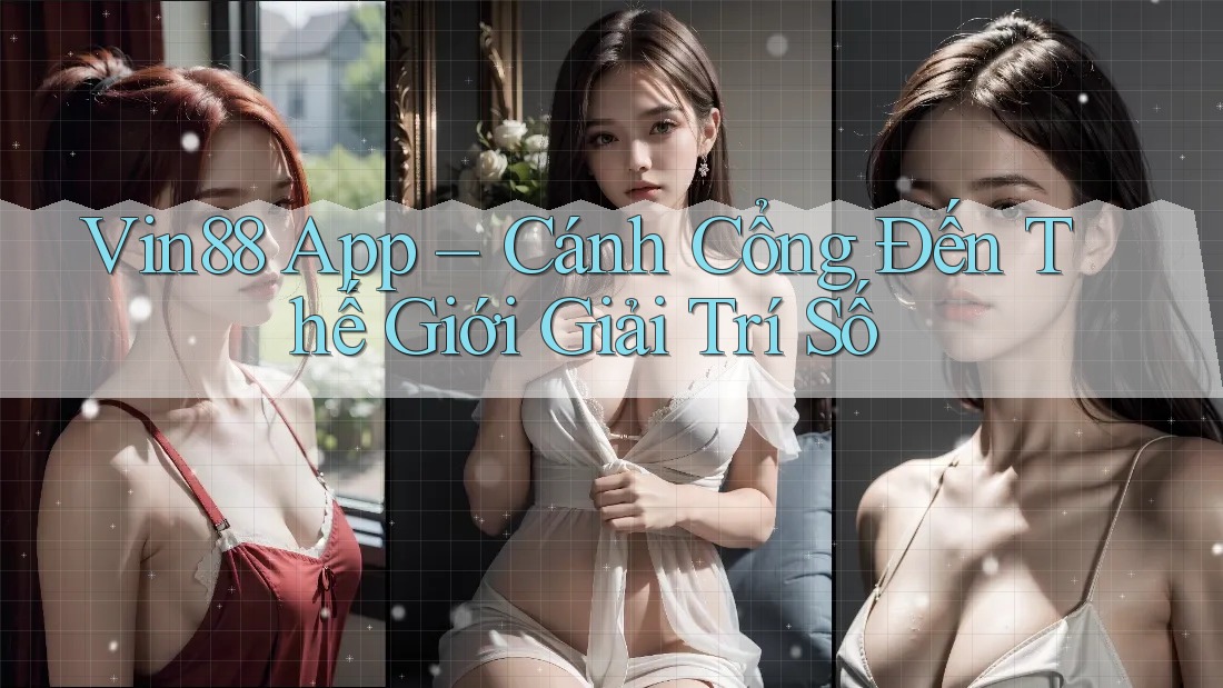 Vin88 App – Cánh Cổng Đến Thế Giới Giải Trí Số Vin88 App – Cánh Cổng Đến Thế Giới Giải Trí Số